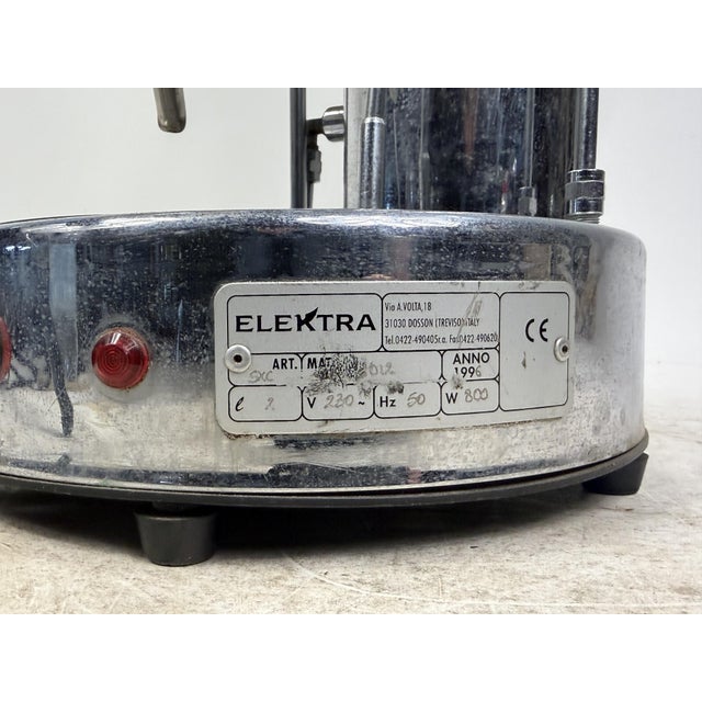 Chrome Coffee Machine from Elektra, 1990s For Sale - Image 10 of 13
