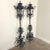 Metal Pair 19th Century French Wrought Iron Garden Lanterns For Sale - Image 7 of 12