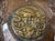 Antique 19th Century Handmade Thick Copper Brass Relief Wall Plaque Plate For Sale In New York - Image 6 of 9