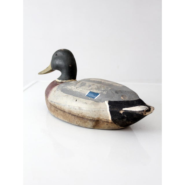 Brown Vintage Mallard Duck Decoy by Decoys Unlimited For Sale - Image 8 of 13