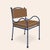 Panarea Armchair in Isola with Taupe and Cream Upholstery by Ceraudo, 2010s For Sale - Image 9 of 9