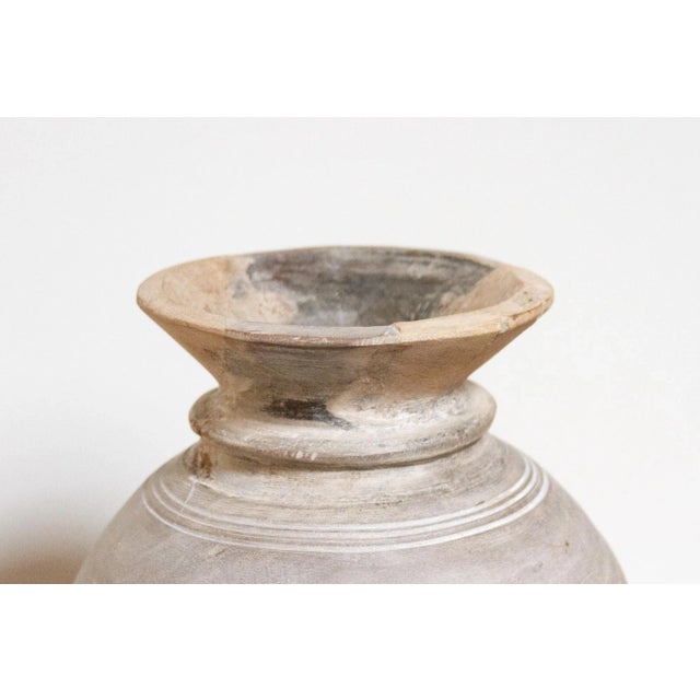 19th Century Rustic Indian Wooden Pot-Baru For Sale - Image 5 of 9