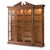 Wood Walnut Display Bookcase For Sale - Image 7 of 12