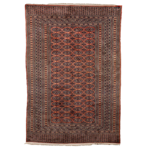 Bukhara Rug in Cotton & Wool Thin Knot