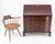 Brown Charak Ball & Claw Mahogany 4 Drawers Drop Front Secretary Dresser For Sale - Image 8 of 12