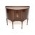 Antique Edwardian Bow Front Cabinet, 1900 For Sale - Image 10 of 10