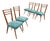 Mid-Century Dining Chairs, 1950s, Set of 5 For Sale