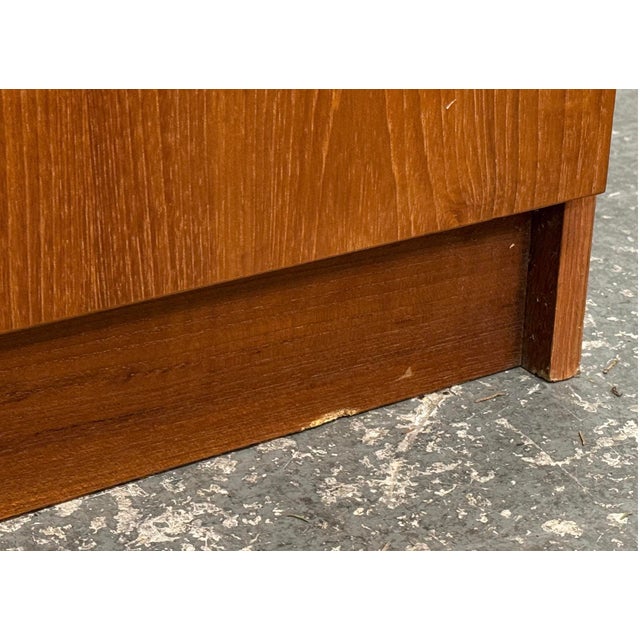 Mid-Century Danish Teak Veneer Bookcase For Sale - Image 14 of 15