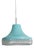 Mid-Century Modern Blue Pendant Lamp, Germany, 1970s For Sale
