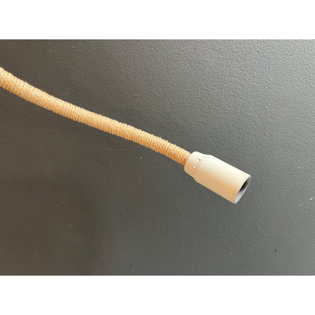 1970s Mid-Century Modern Rope Chandelier For Sale - Image 4 of 12