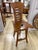 Rustic Mid 20th Century Rustic Live-Edge Burl Wood Ladder-Back Chair For Sale - Image 3 of 8