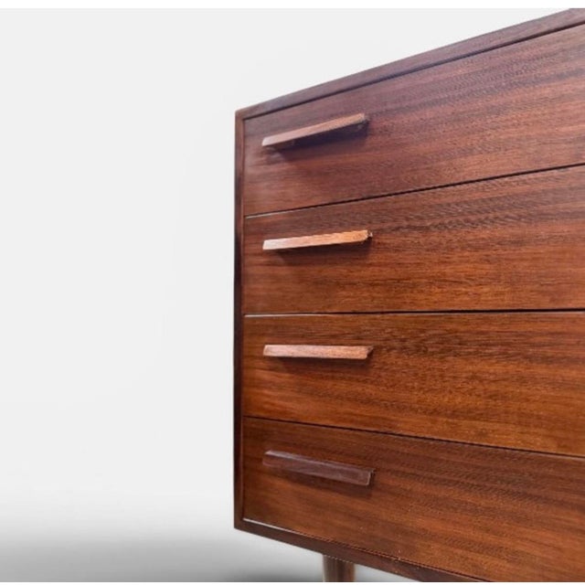 Brown Danish Chest of Drawers from FM Møbelfabrik, Denmark, 1960s For Sale - Image 8 of 15