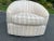 Post Modern Swivel Chair in a striped silk fabric. Super comfortable with classic lines and low profile. Use as is or...