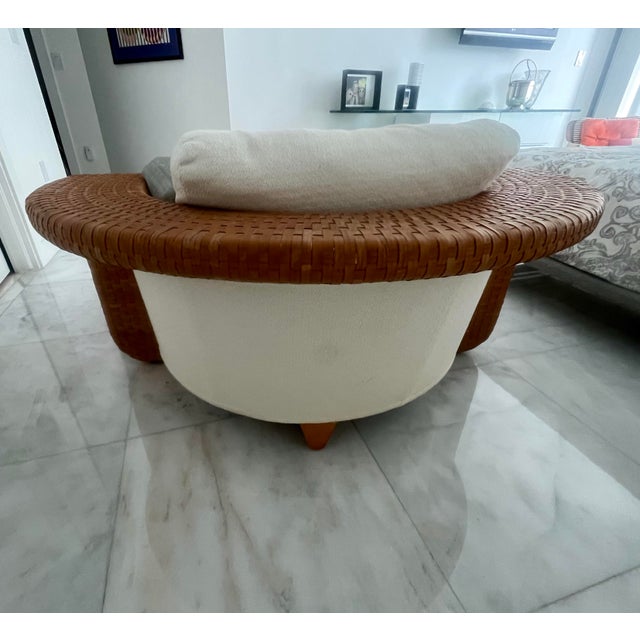 Pierantonio Bonacina 1990s Contemporary Italian Chaise Lounge For Sale - Image 4 of 5