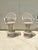 Mid 20th Century Mid Century Swivel Bar Stools Russell Woodard Style - a Pair For Sale - Image 12 of 12