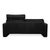 Two-Seater Sofa in Black Leather with Headrest from Cor For Sale - Image 15 of 17