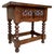 20th Century Spanish Nightstand Carved Drawer and Iron Hardware, 1890s For Sale - Image 15 of 18