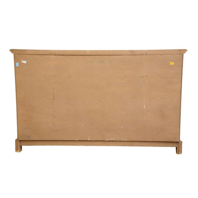 Link Taylor Countryside Collection Solid Oak Early American Rustic 55" Double Dresser 6602 For Sale - Image 12 of 14
