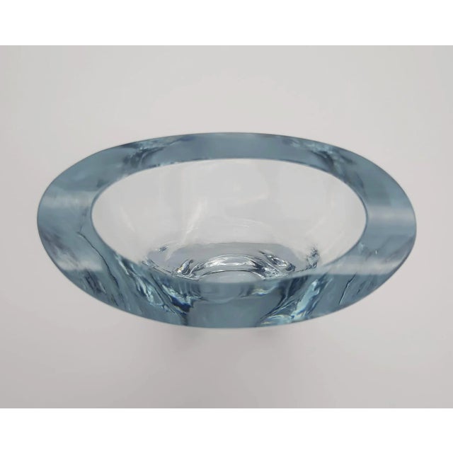 Transparent 1950s Strömbergshyttan Crystal Glass Bud Vase For Sale - Image 8 of 12