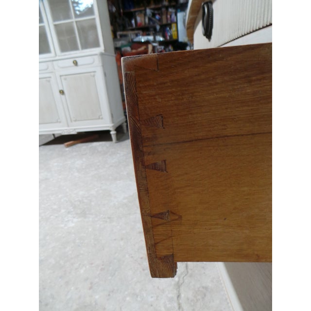 Swedish Gustavian Style 4 Drawer Chest of Drawers For Sale - Image 9 of 10