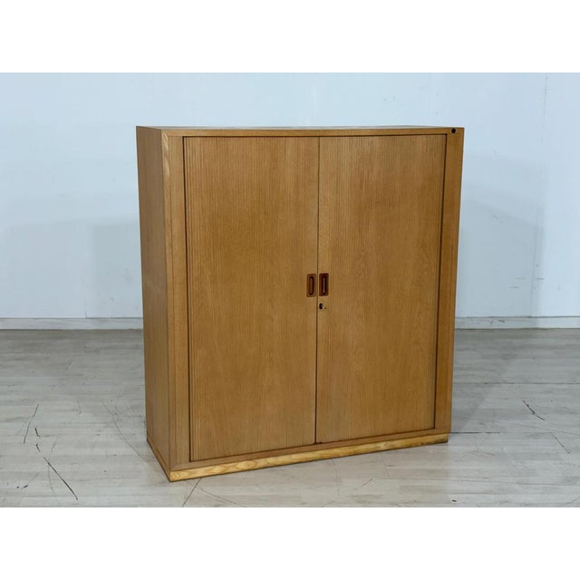 Danish Roller Shutter Cabinet For Sale - Image 16 of 16
