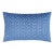 The House Of Scalamandré Petal Velvet Lumbar Pillow In Royalblue For Sale