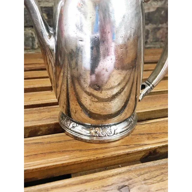 Traditional 1970s Vintage Silver Plated Waldorf Astoria Hotel Teapot For Sale - Image 3 of 6