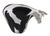 Italian Hand-Blown Art Glass Spotted Black & White Cow Paperweight Figurine For Sale - Image 10 of 10
