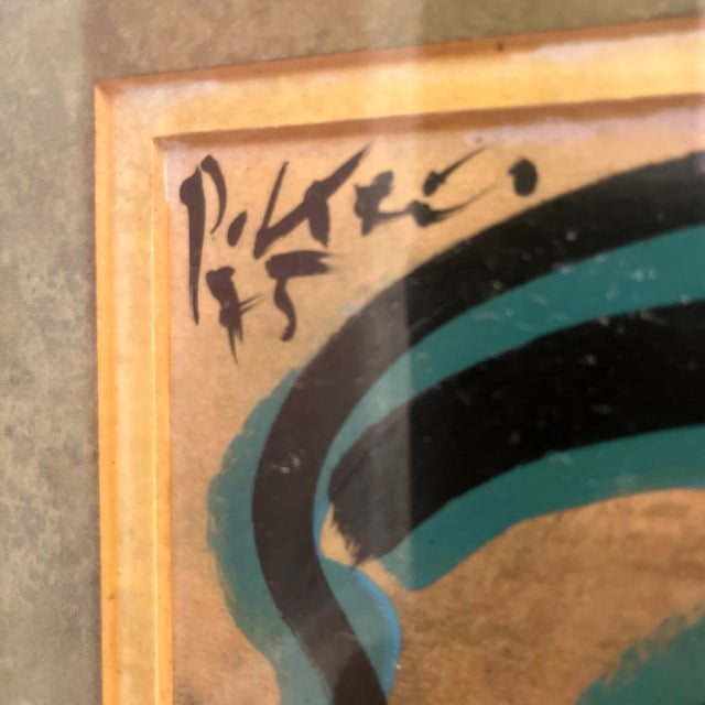 Peter Keil has produced many Side Portraits on Boards of this size but the vibrant color hues in this piece are magical...