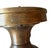 This charming flushmount is a stamped Williamson schoolhouse ceiling light. It features an authentic embossed white cased...