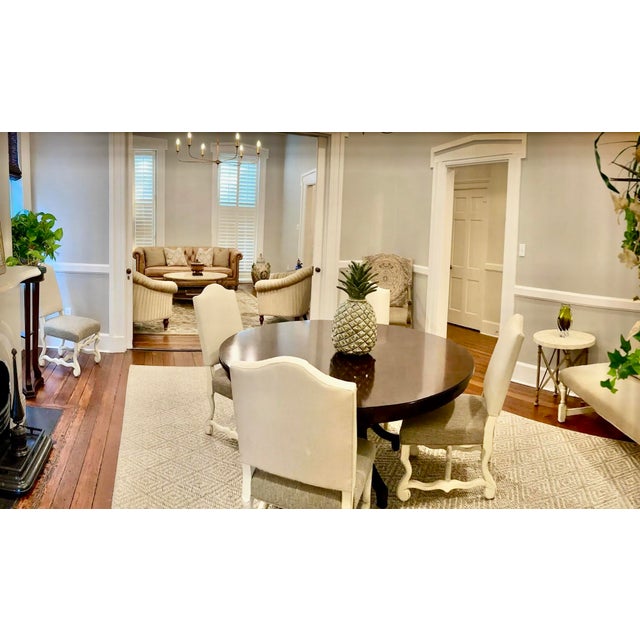 Mahogany Dining Table With Ebony Inlay. Lexington Furniture For Sale - Image 12 of 12