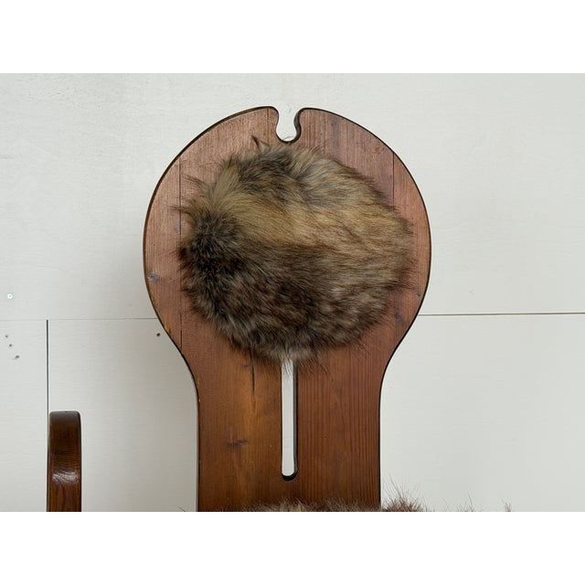 Sculptural Pine Lounge Chair by Szedleczky, Hungary, 1970s For Sale - Image 6 of 12