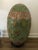 Ceramic 1970s Large Vintage Satsuma Style Porcelain Cloisonne Hand Painted Egg For Sale - Image 7 of 9