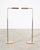 Metal Mid 20th Century Koch & Lowy Omi Patinated Brass Pharmacy Floor Lamps - a Pair For Sale - Image 7 of 18