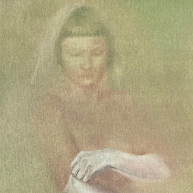 Milena Kwiatkowska, No Title, Series: Suspended in Time, 2026, & Oil on Canvas For Sale - Image 4 of 6