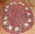 Vintage Zabihi Collection Floral Botanical American Hooked Oval Size Rug - 6'8" x 9'7" For Sale In New York - Image 6 of 9