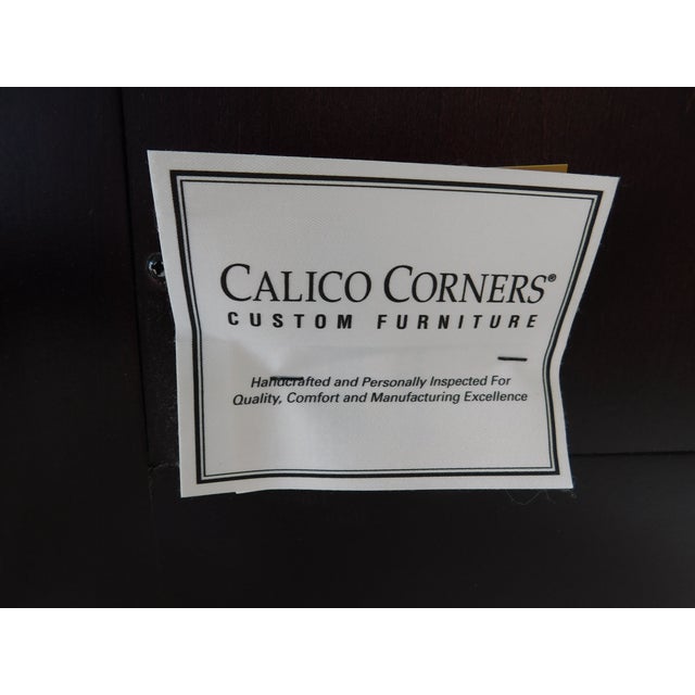 Burgundy Custom French Country Queen Size Headboard by Calico Corners For Sale - Image 8 of 11