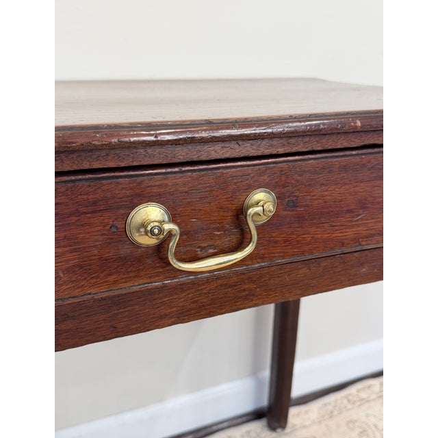 19th Century Single Drawer Side Table For Sale - Image 4 of 12