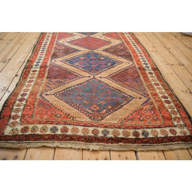 Chestnut Antique Fine Hamadan Rug - 4'1" X 6'7" For Sale - Image 8 of 12