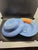 English Set of Two, Anthropologie Citrus Orange Bowls For Sale - Image 3 of 3