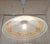 1990s Vintage Ceiling Lamp with Glass Shade on Beechwood Mount, 1990s For Sale - Image 5 of 7
