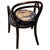 1900 - 1909 Antique Vienna Secession Bent Oak Armchair W/ Cat Needlepoint Seat by Thonet No.015 For Sale - Image 5 of 8
