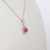 2020s 1Ct Padparadscha Sapphire Pendant With Earth-Mined Diamonds in Solid 14k Gold For Sale - Image 5 of 7