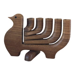 Contemporary Five Taper Dove Candleholder For Sale