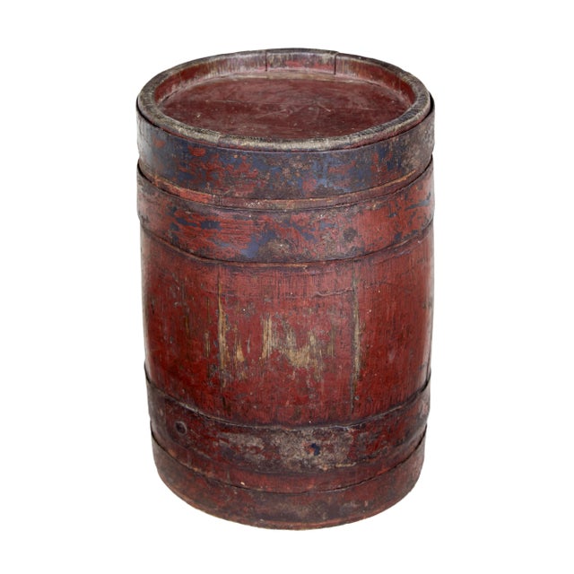19th Century Scandinavian Oak Barrel For Sale - Image 6 of 6