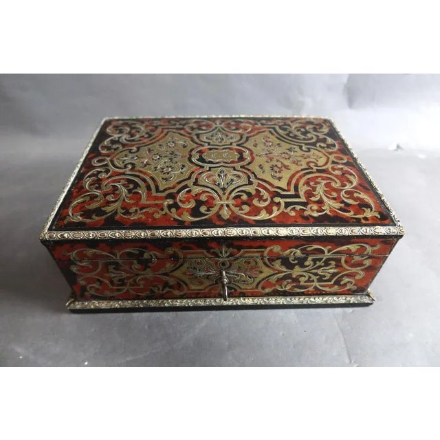 Boulle Box by Alphonse Giroux, Paris For Sale - Image 10 of 10