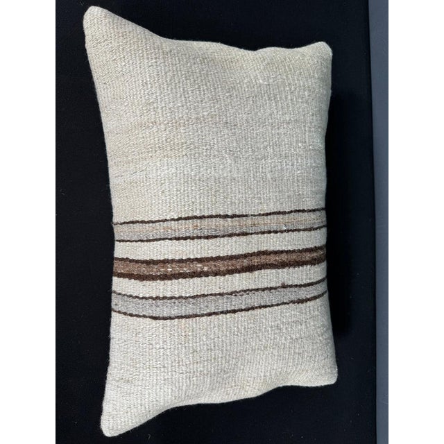 Turkish Hemp Pillow Cushion Natural Beige Brown Pillow Cushion Cover 16" x 24" #30110 Enhance your home decor with our...