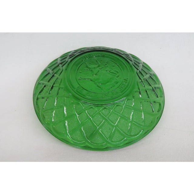 Figurative Indiana Glass Co Zodiac Bowl Taurus Star Sign Dish 1970s Astrology Decor 4993b For Sale - Image 3 of 9