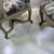 Vintage Pair of Aubusson Needle Point French Style Arm Chairs in Painted Walnut Frames For Sale - Image 9 of 12