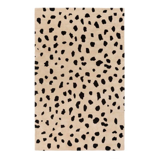 Modern Cheetah Print Rug Chairish